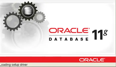 Oracle database 11g install starts