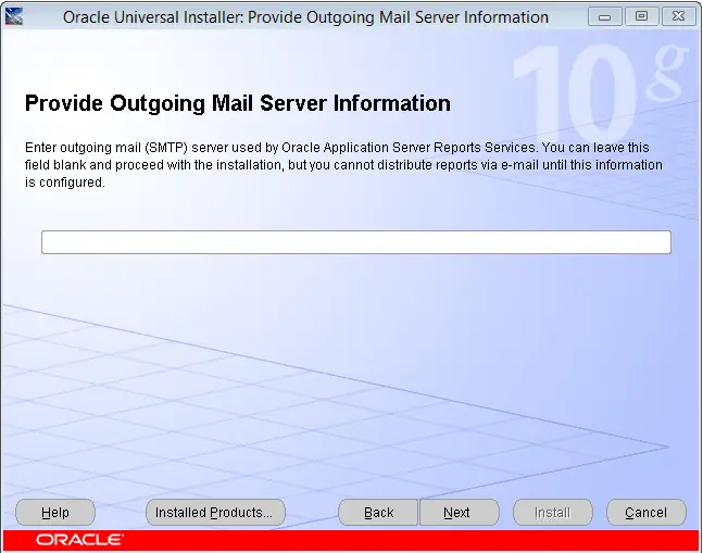 outgoing mail server