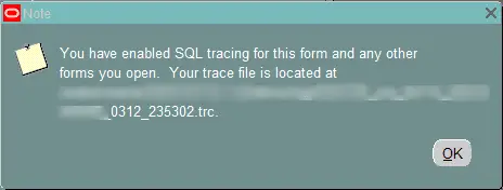 oracle forms trace enabled trace path