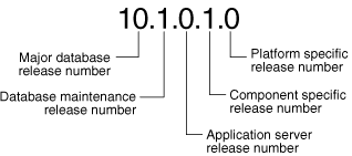 Oracle database version