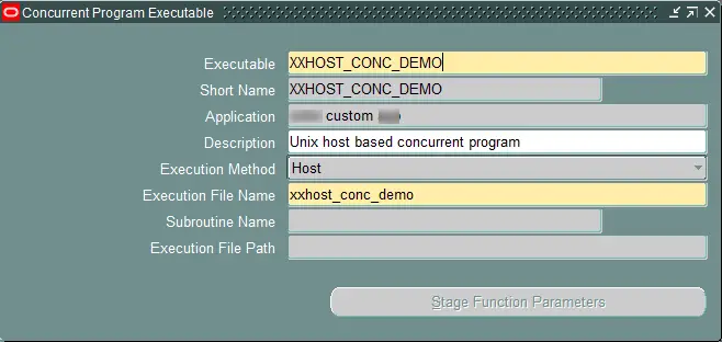 Unix Host Executable