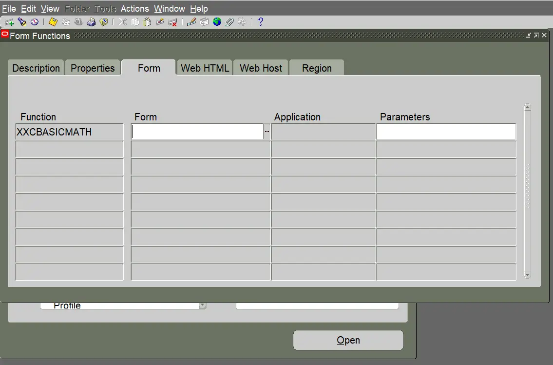 define MSCA for in Oracle Apps