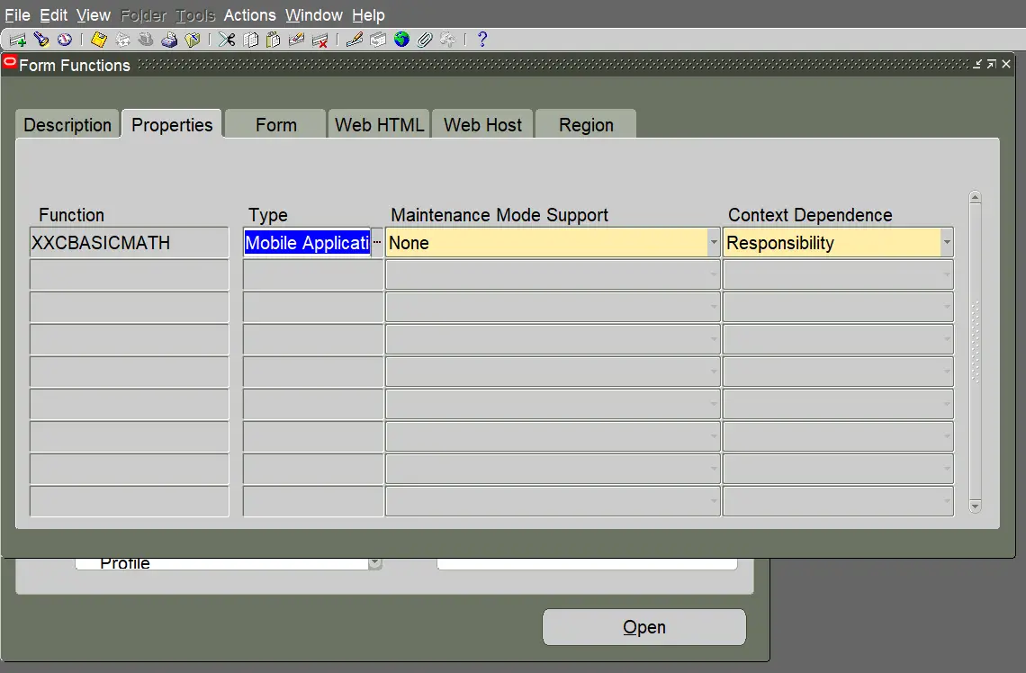 Define MSCA for function properties